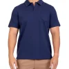 Bucks Casual Grant Polo In Navy