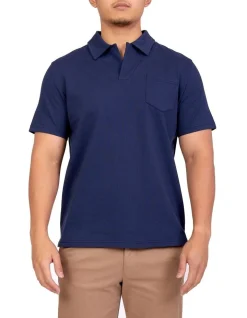 Bucks Casual Grant Polo In Navy