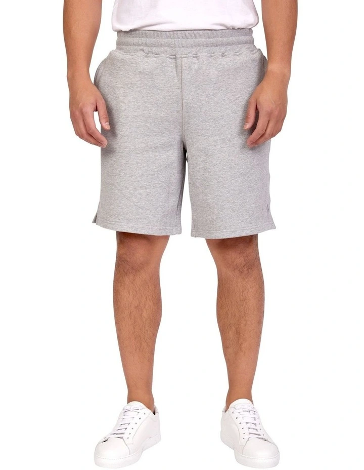 Bucks Casual Grant Shorts In Grey Marle