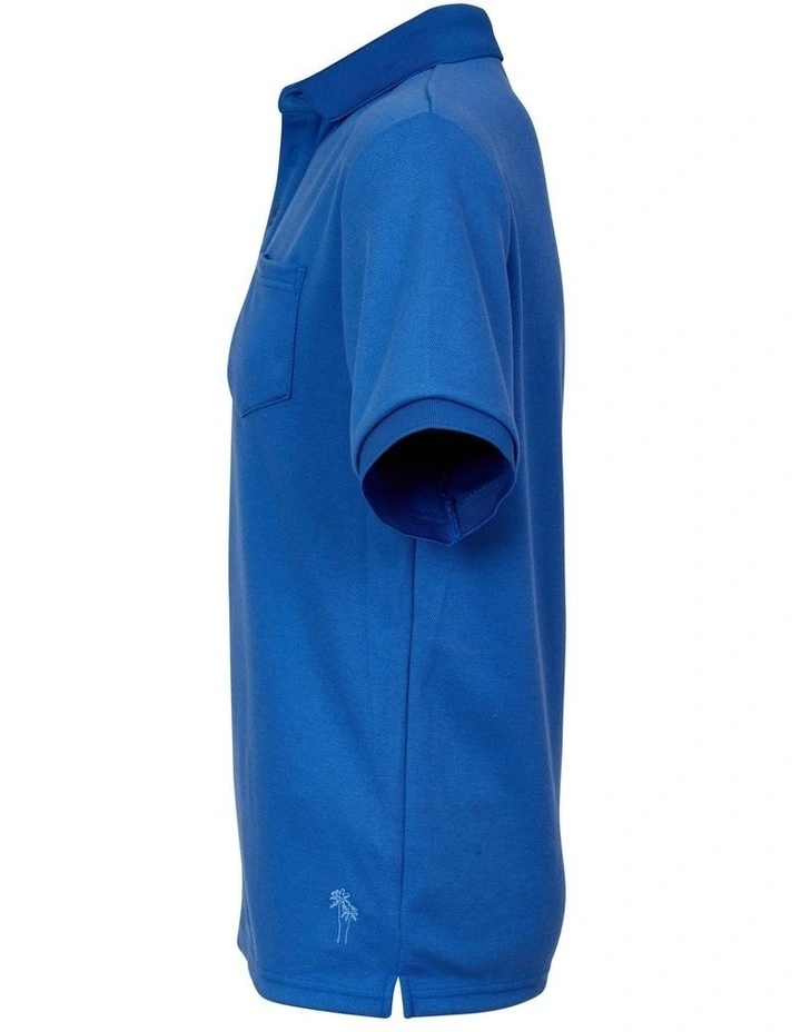 Bucks Casual Mark Polo In Blue - Image 6