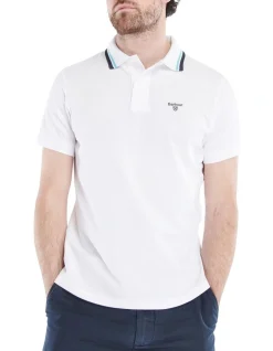 Barbour Otterburn Polo White