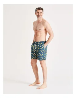 Reserve Swim Pineapples Swim Short In Blue -Nena & Pasadena Sales 930183490 3 720x928