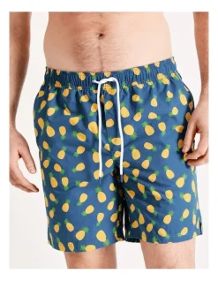 Reserve Swim Pineapples Swim Short In Blue -Nena & Pasadena Sales 930183490 4 720x928