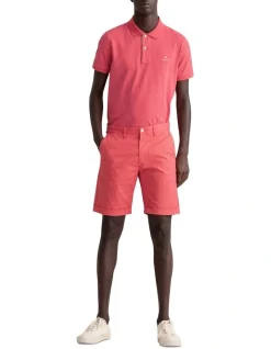 Gant Allister Sunfaded Short In Watermelon Pink