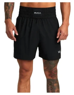 RVCA Yogger Boxer Short In Black