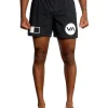 RVCA Spartan 17 Inch Training Shorts In Black