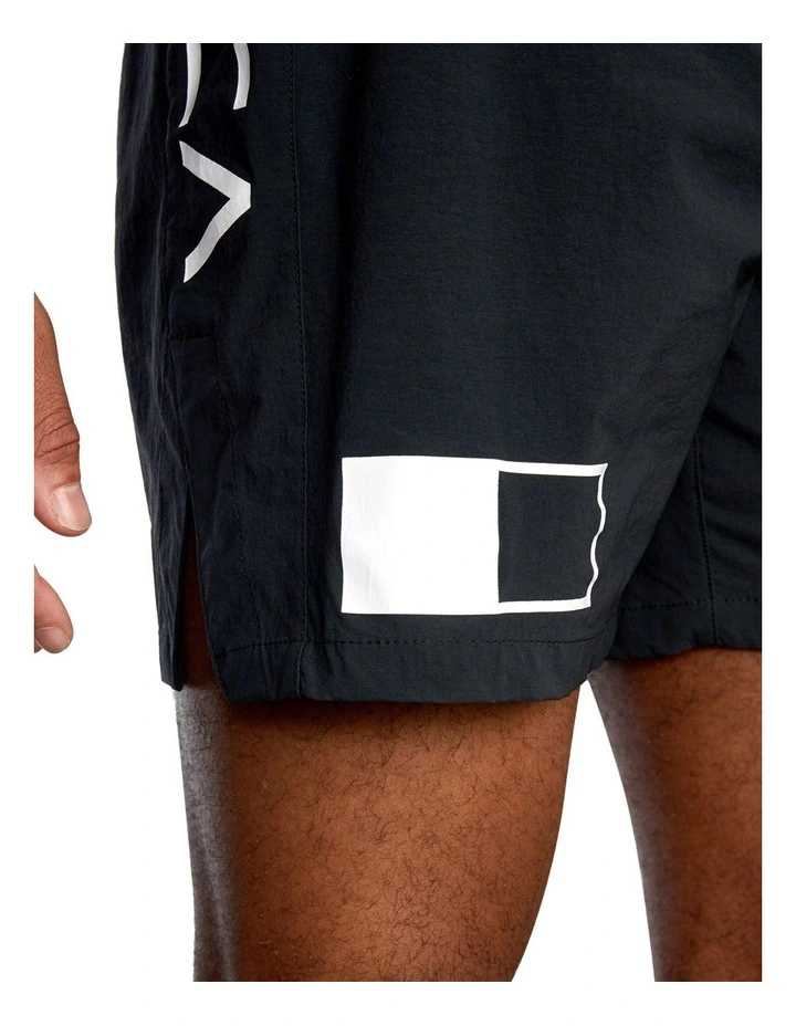 RVCA Spartan 17 Inch Training Shorts In Black - Image 5