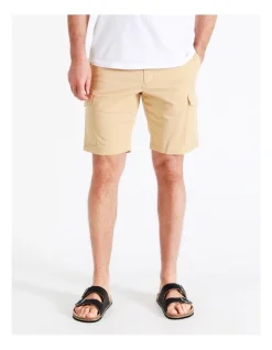 Alternative view of Tommy Hilfiger 1985 Harlem Cargo Shorts In Clayed Pebble