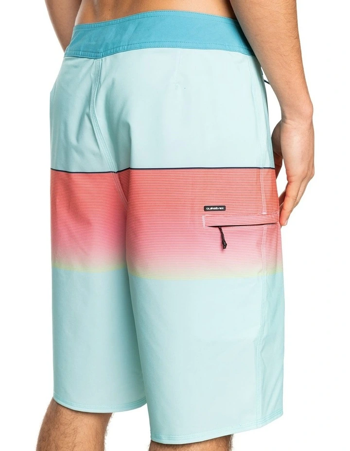 Quiksilver Surfsilk Slab 21" Boardshorts In Iced Aqua 5 Quiksilver Surfsilk Slab 21" Boardshorts In Iced Aqua - Image 5