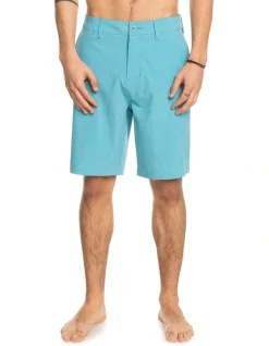 Quiksilver Union Heather 20" Amphibian Boardshorts In Blue