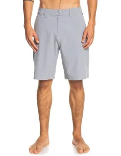 Quiksilver Union Heather 20" Amphibian Boardshorts In Grey
