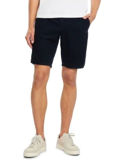 Tommy Hilfiger Harlem Pull On Corduroy Short In Desert Sky