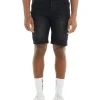 Nana Judy Maverick Denim Short In Brushed Black