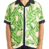 Nana Judy Aeriel Printed Shirt In Palm Print
