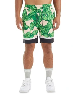 Nana Judy Access Printed Short In Palm Print