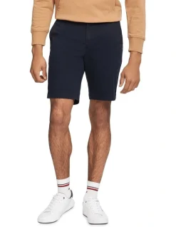 Tommy Hilfiger Harlem Essential Twill Short In Desert Sky