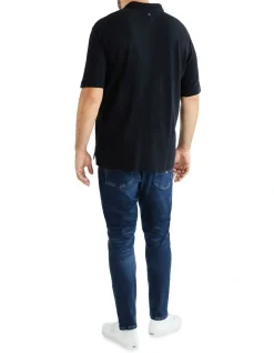 Alternative view of Tommy Hilfiger Chest Embroidered Logo Polo In Blue