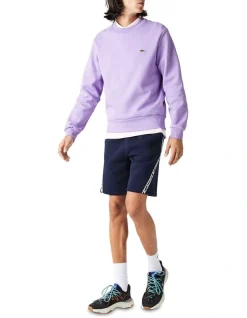 Lacoste Active Tape Interlock Short In Navy