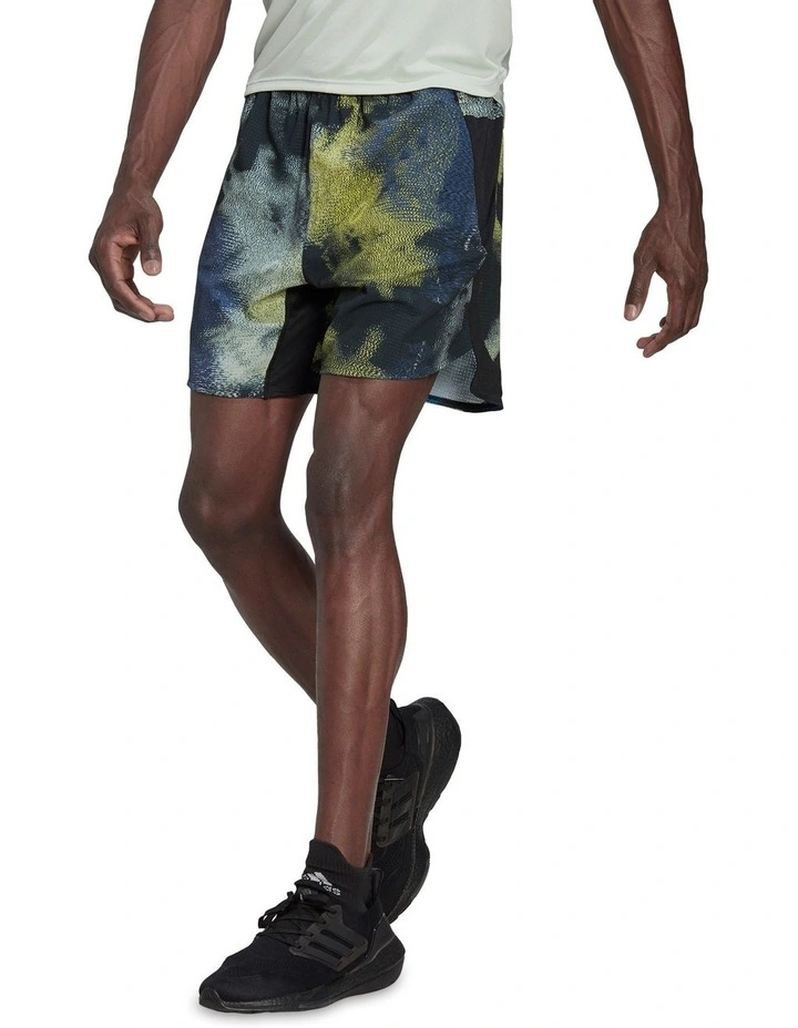 ADIDAS Designed 4 Training HIIT Allover Print Training Shorts In Multi 1 ADIDAS Designed 4 Training HIIT Allover Print Training Shorts In Multi