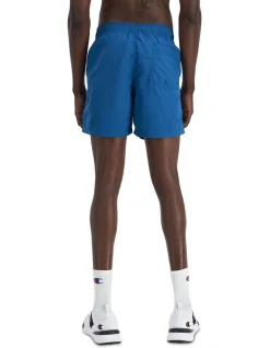 Champion Script Swim Short In Blue