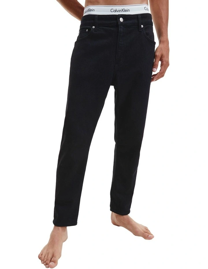 Calvin Klein Jeans 90s Straight Jean In Black - Image 3