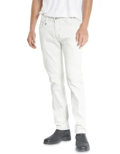 Thrills Bones Denim Jean In Cream