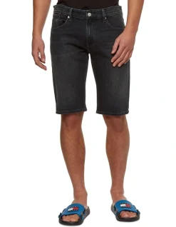 Tommy Jeans Ronnie Short In Denim Black