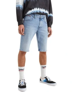 Tommy Jeans Ronnie Short In Denim Light