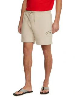 Tommy Jeans Signature Short In Savannah Sand