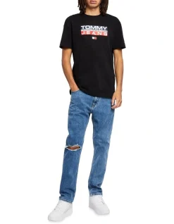 Tommy Jeans Dad Regular Tapered Jean In Denim Light