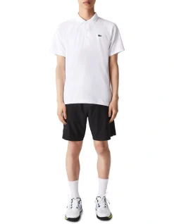 Lacoste Ultra Dry Solid Colour Polo In White