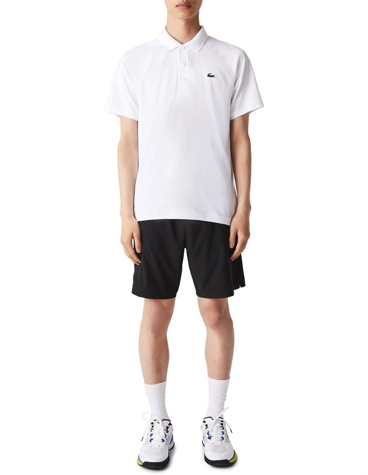 Lacoste Ultra Dry Solid Colour Polo In White