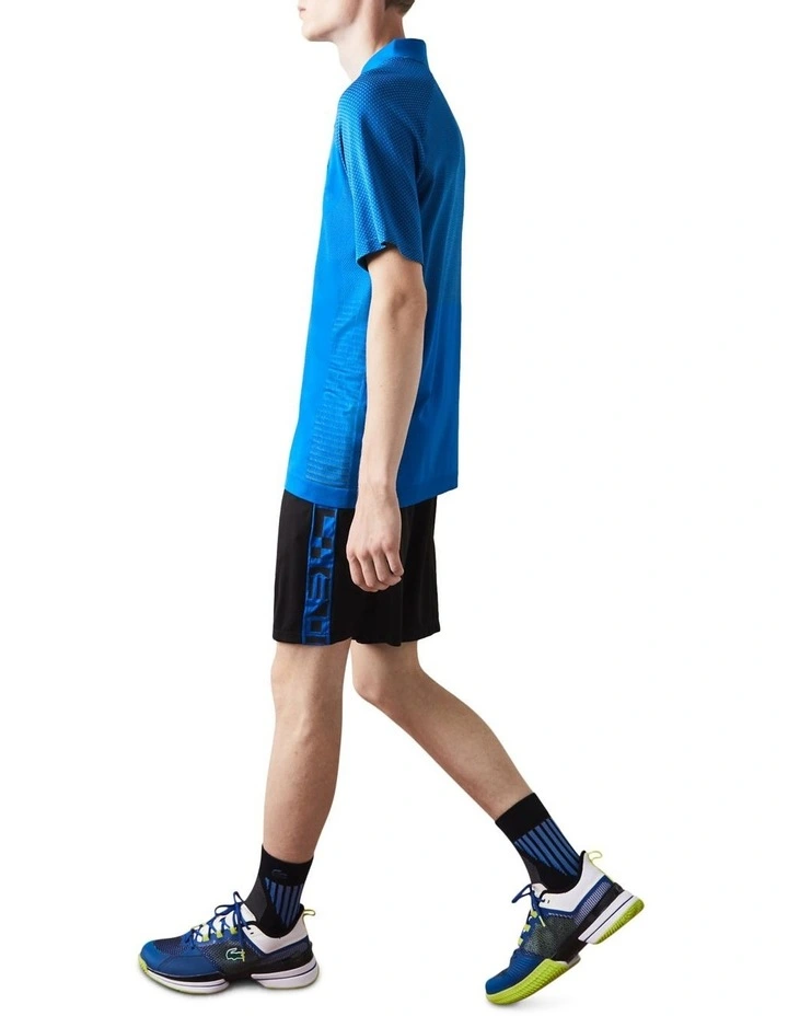 Lacoste Team Leader Ultra Dry Short In Black - Image 2