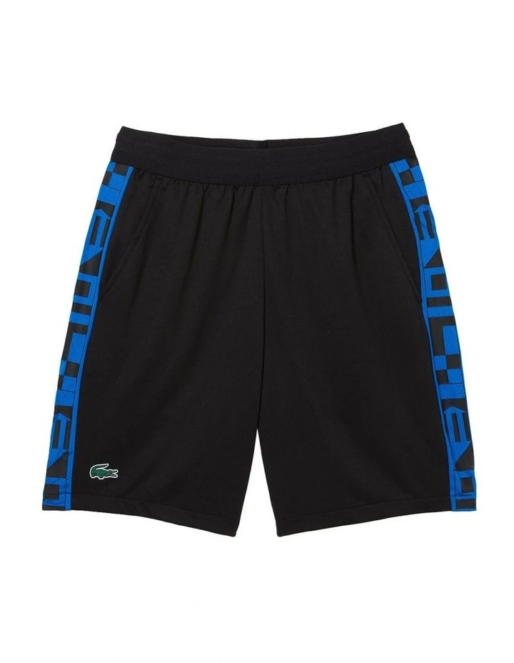 Lacoste Team Leader Ultra Dry Short In Black - Image 7