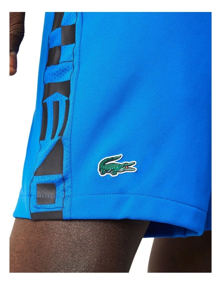 Lacoste Team Leader Ultra Dry Short In Marina/Black - Image 5