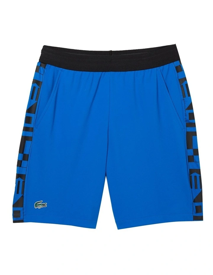 Lacoste Team Leader Ultra Dry Short In Marina/Black - Image 6