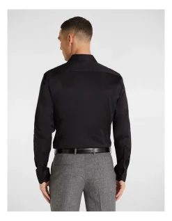 Alternative view of Yd. Hulk Muscle Fit Dress Shirt In Black