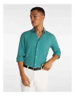 Yd. Vincent Viscose Shirt In Jade