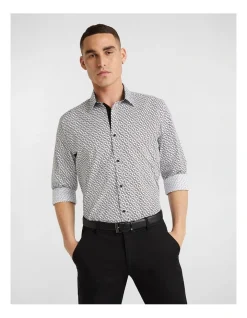 Yd. Matteo Slim Shirt In White