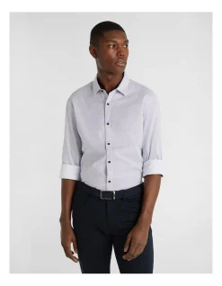 Yd. Esplanade Slim Shirt In Blue