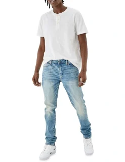 American Eagle AirFlex Slim Jean In Indigo
