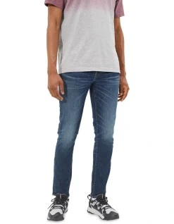 American Eagle AirFlex Temp Tech Slim Jean In Dark Wash