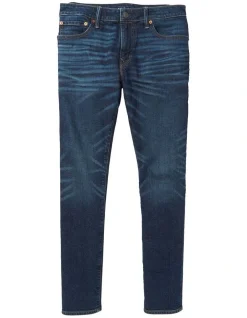 American Eagle AE AirFlex Athletic Skinny Jean In Storm Dark -Nena & Pasadena Sales 938450080 3 720x928