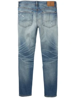 American Eagle AE AirFlex Patched Athletic Fit Jean In Dark Wash 7 American Eagle AE AirFlex Patched Athletic Fit Jean In Dark Wash -Nena & Pasadena Sales 938451250 4 720x928