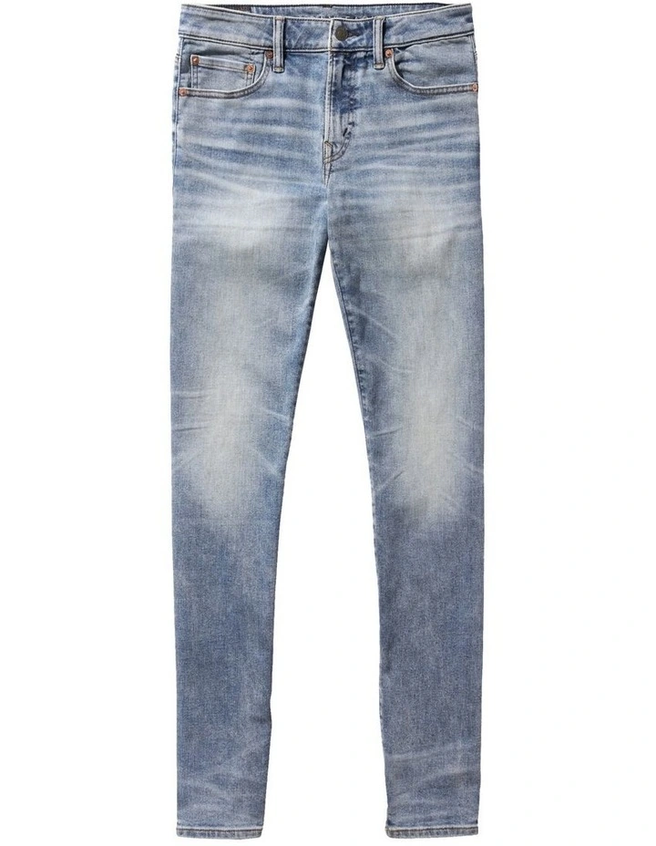American Eagle AE AirFlex Athletic Skinny Jean In Light Wash 3 American Eagle AE AirFlex Athletic Skinny Jean In Light Wash - Image 3