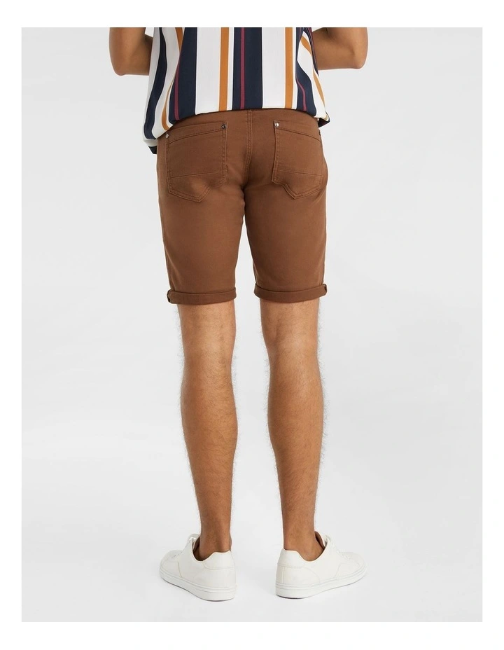 Yd. Herston Chino Short In Chocolate 2 Yd. Herston Chino Short In Chocolate - Image 2