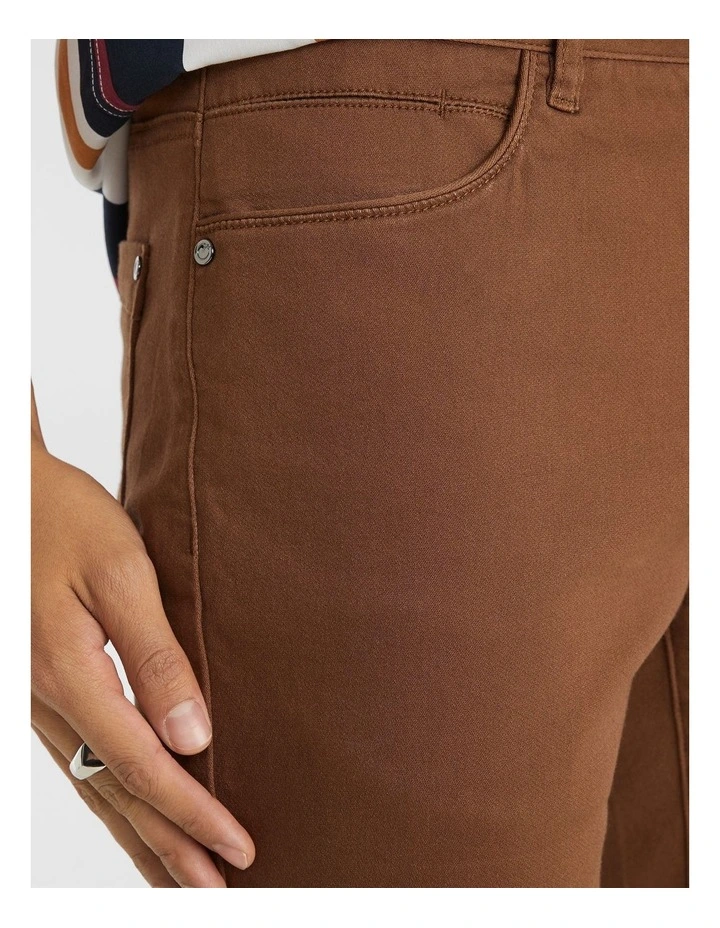 Yd. Herston Chino Short In Chocolate 3 Yd. Herston Chino Short In Chocolate - Image 3