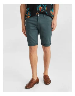 Yd. Herston Chino Short In Teal