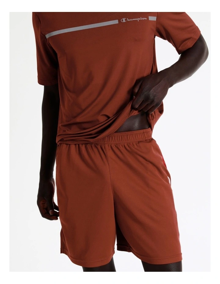 Champion Core Script Training Short In Tangiers - Image 4