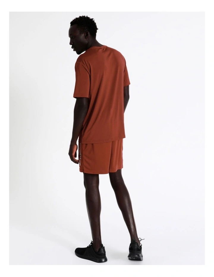 Champion Core Script Training Short In Tangiers - Image 5